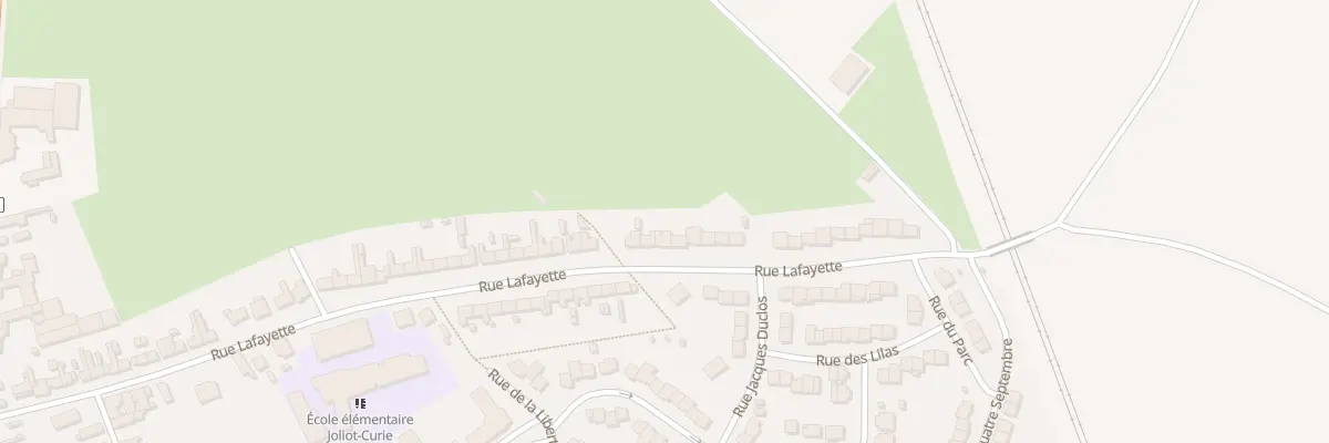 Plan du 77 Rue Lafayette à Iwuy