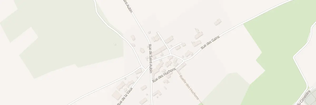 Plan du 16 Rue des Huchons à Merry-la-Vallée