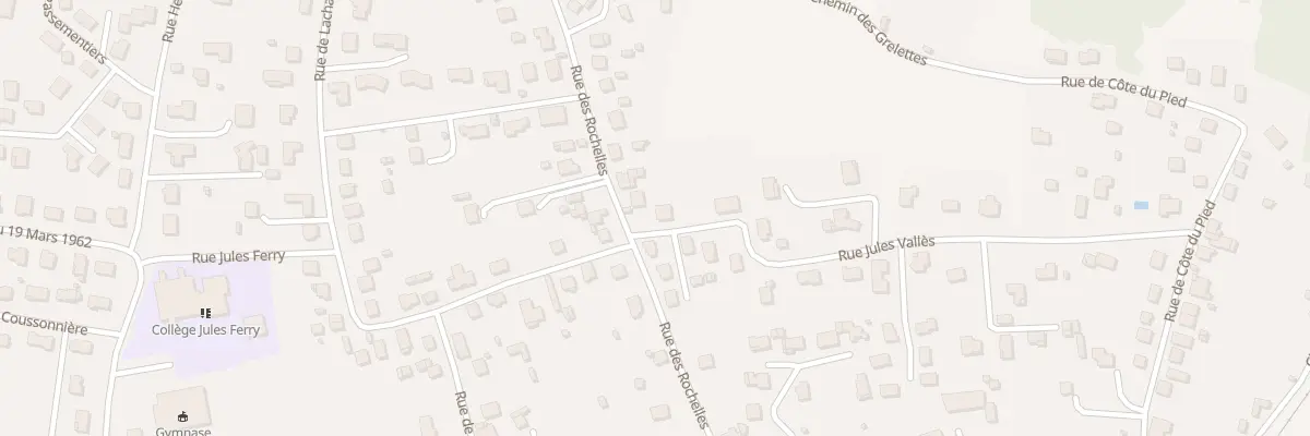 Plan du 24 Rue des Rochelles à Brassac-les-Mines