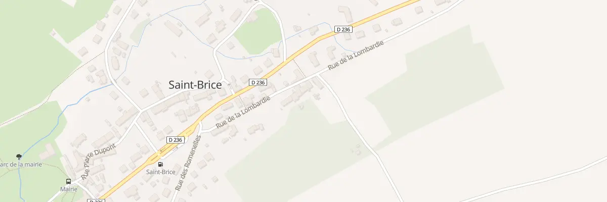 Plan du 10 Rue de la Lombardie à Saint-Brice
