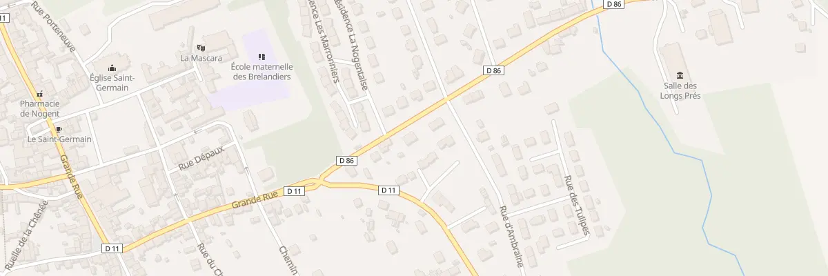 Plan du 2T Rue du Crochet à Nogent-l’Artaud
