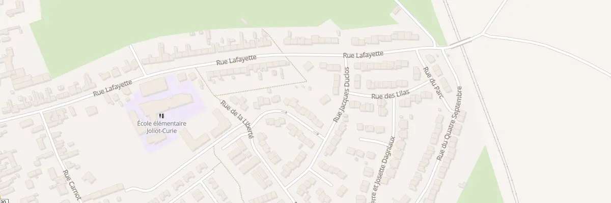 Plan du 12 Rue Jean Baptiste Lebas à Iwuy