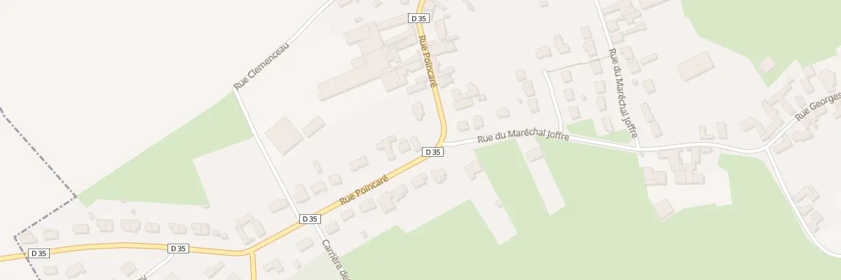 Plan du 22 Rue Poincare à Brillon