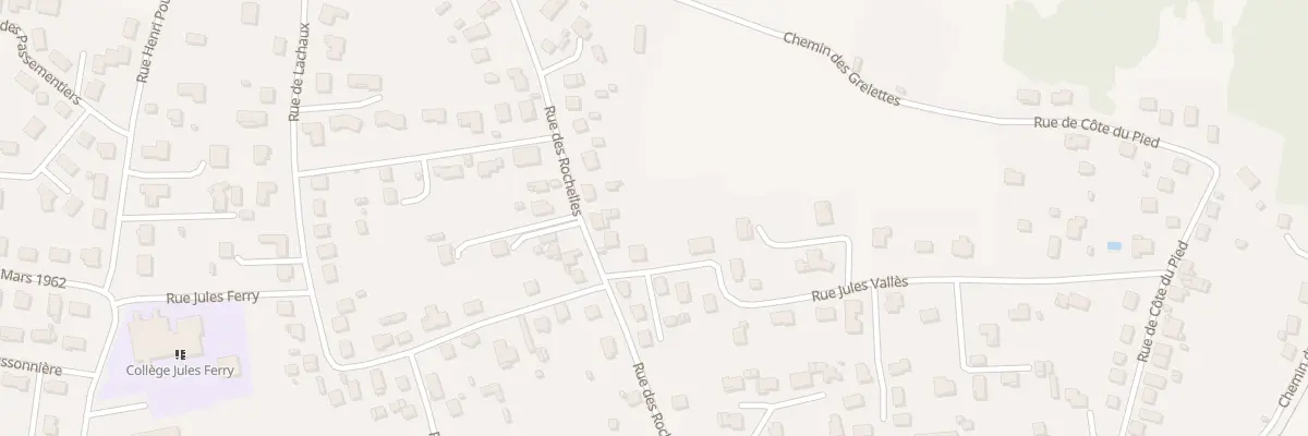 Plan du 28 Rue des Rochelles à Brassac-les-Mines