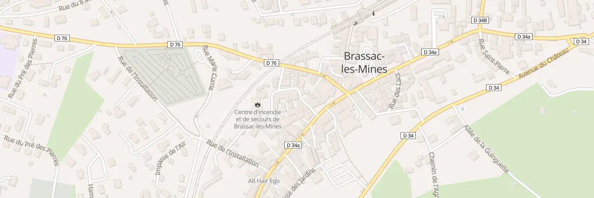 Plan du 15 Rue des Passementiers à Brassac-les-Mines