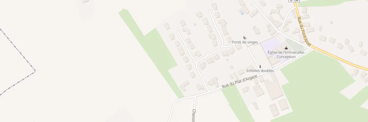 Plan du 1 Rue des Mésanges à Sars-et-Rosières