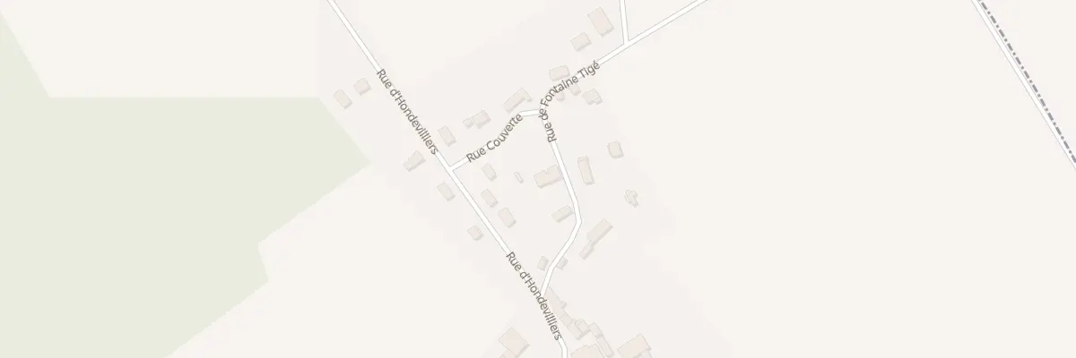 Plan du 3 Rue de Fontaine Tige à Villeneuve-sur-Bellot