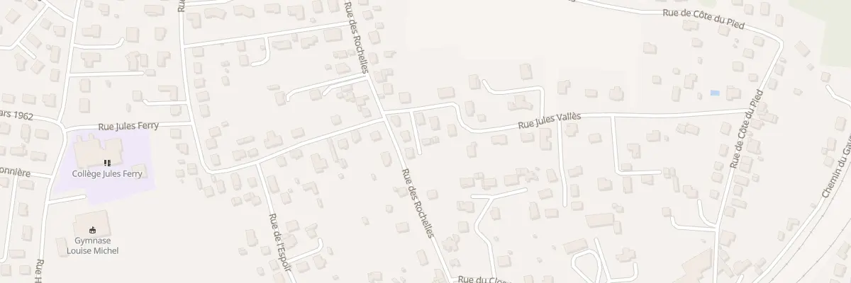 Plan du 12 Rue des Rochelles à Brassac-les-Mines
