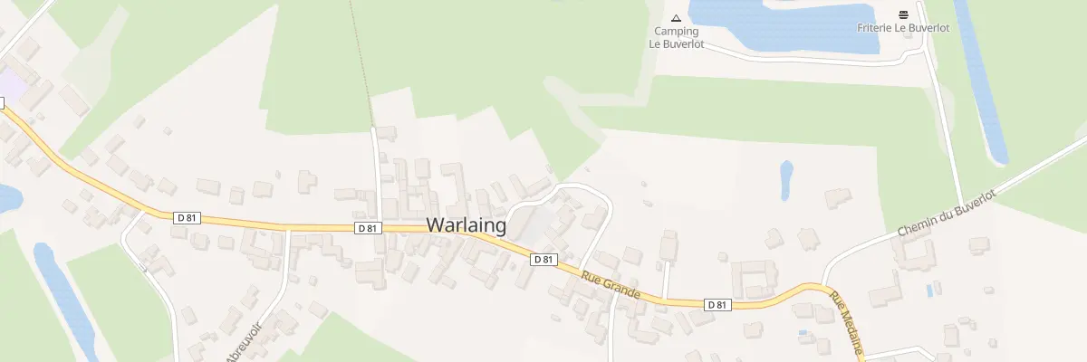 Plan du 47 Rue Contour de l’Eglise à Warlaing