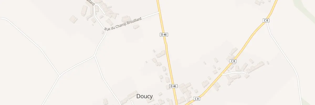 Plan du 13 Av de la Ferte Gaucher Doucy à Bellot