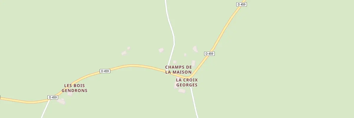 Plan du 116 Champs de la Maison à Moulins-sur-Ouanne