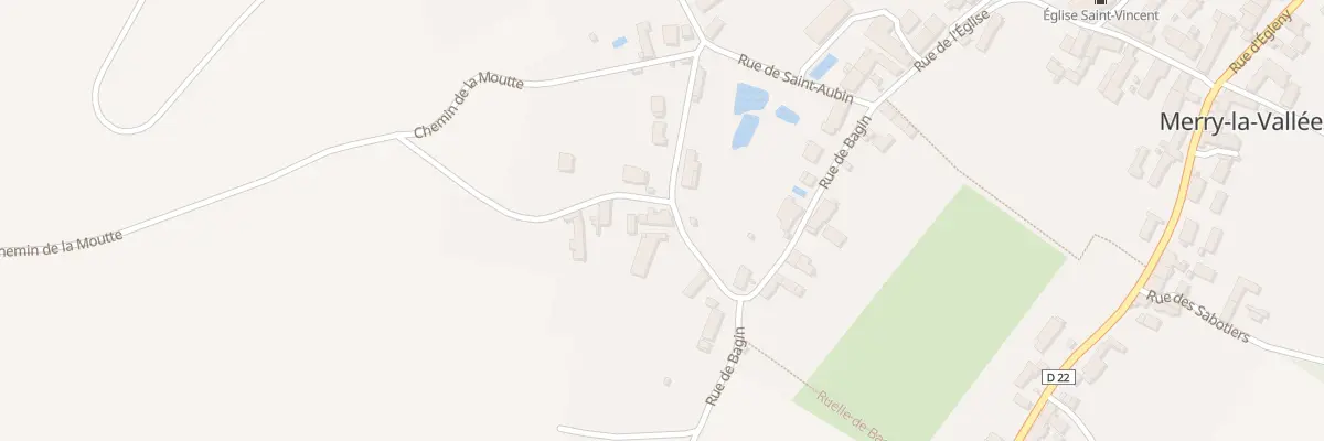 Plan du 19 Rue de Bagin à Merry-la-Vallée