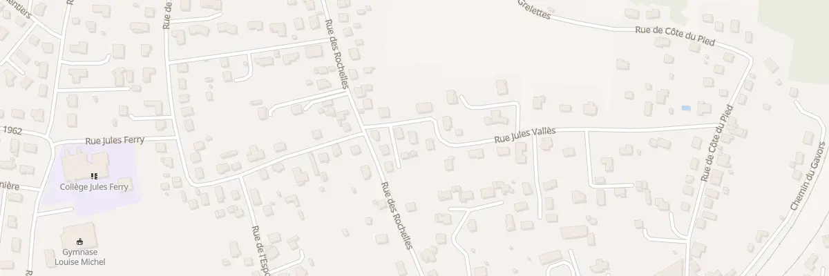 Plan du 16 Rue des Rochelles à Brassac-les-Mines