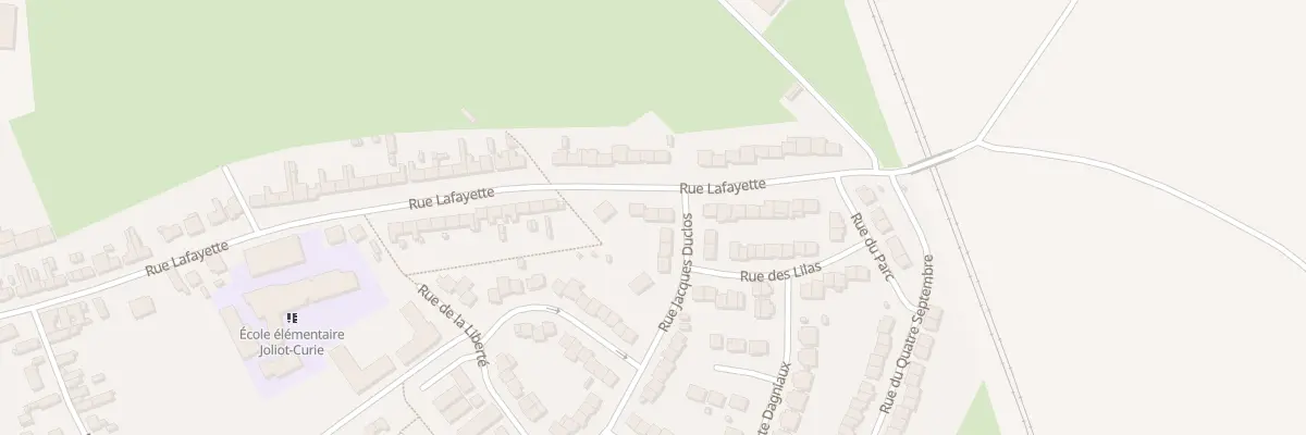 Plan du 44 Rue Lafayette à Iwuy