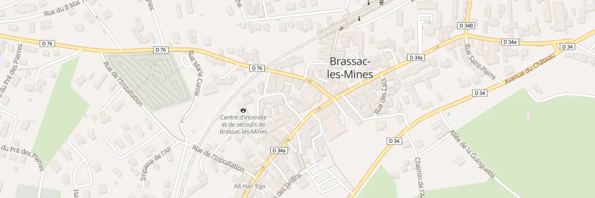 Plan du 4 Rue des Passementiers à Brassac-les-Mines