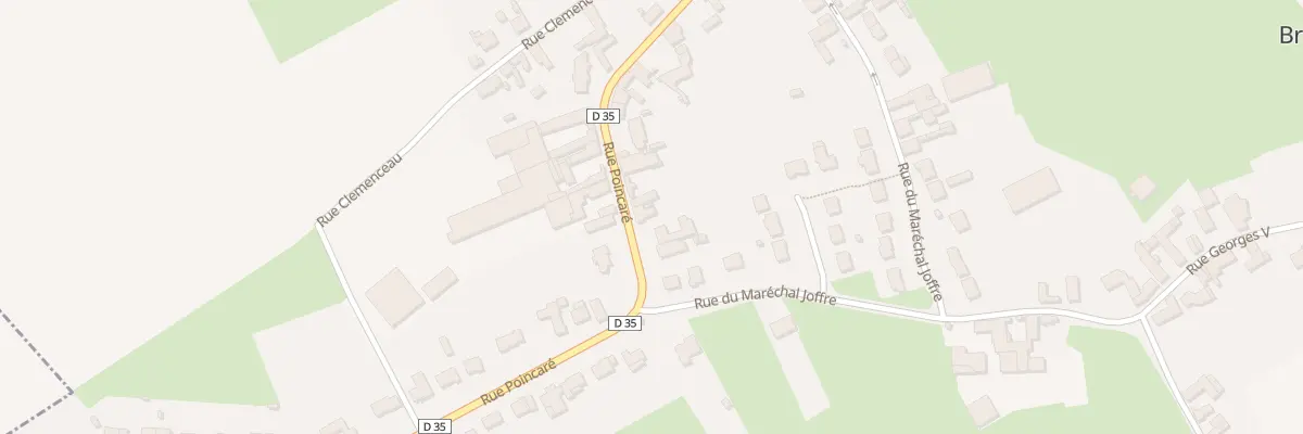 Plan du 31 Rue Poincare à Brillon