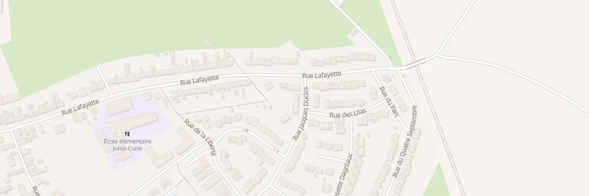 Plan du 2 Rue Jacques Duclos à Iwuy