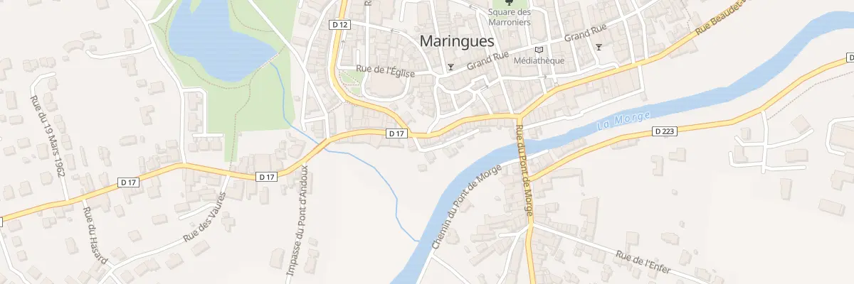 Plan du 31 Rue Saint Maurice à Maringues