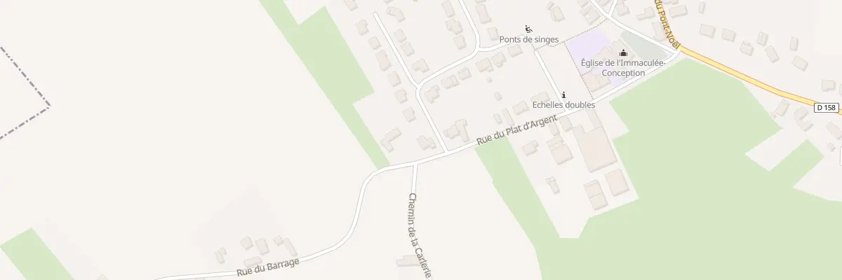Plan du 1 Rue des Alouettes à Sars-et-Rosières