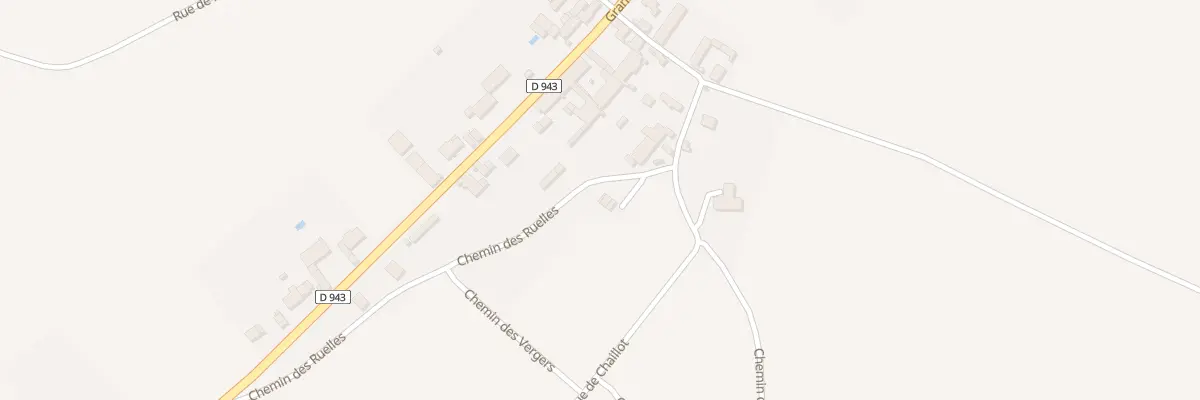 Plan du 1 Che des Ruelles à Béon