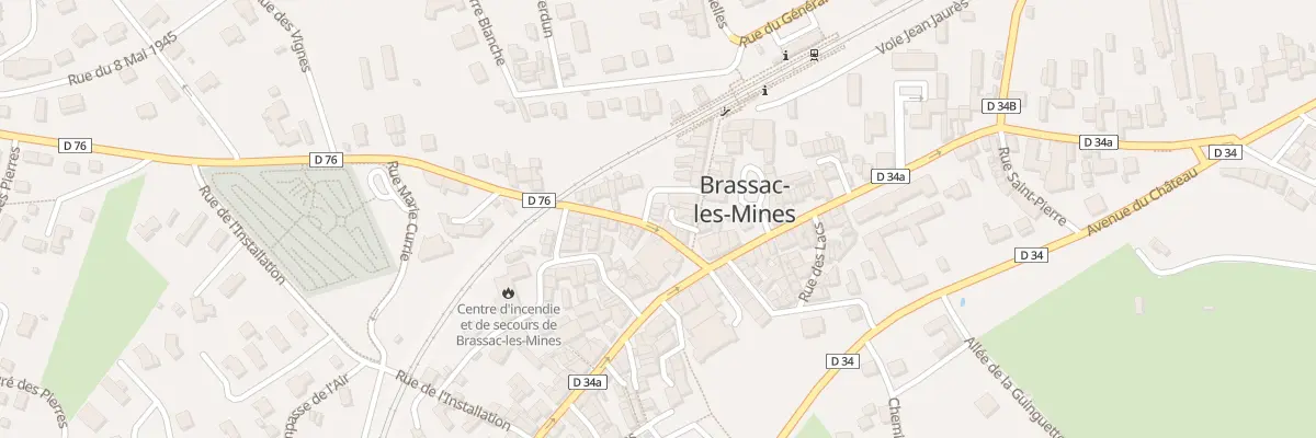 Plan du 7 Crs Jean Moulin à Brassac-les-Mines