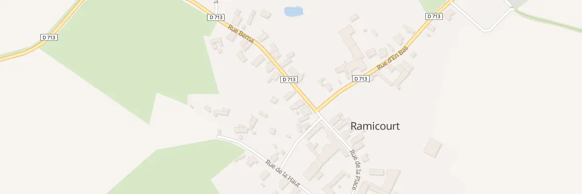 Plan du 7 Rue Berna à Ramicourt