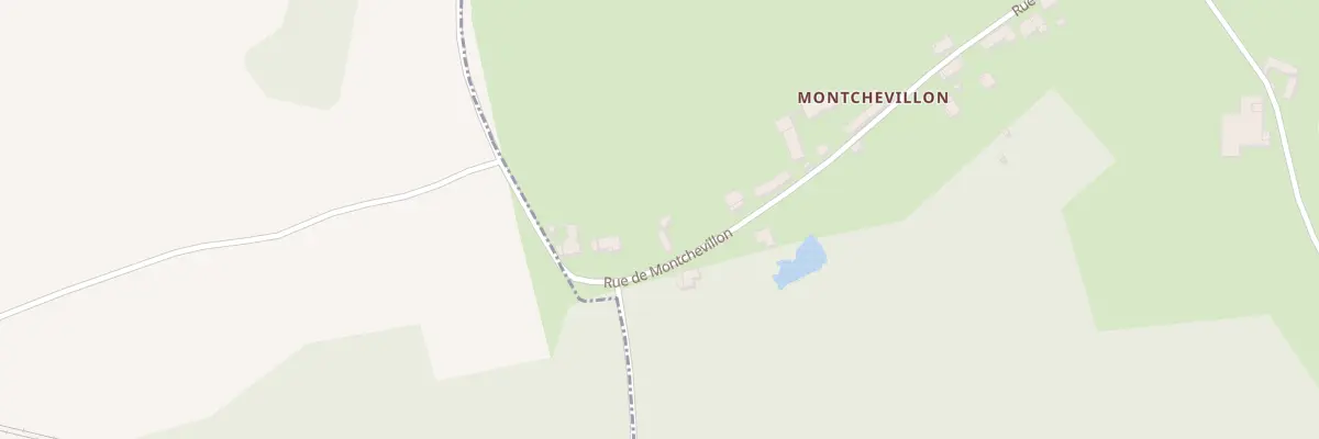Plan du 16 Rue de Montchevillon à Oulchy-la-Ville