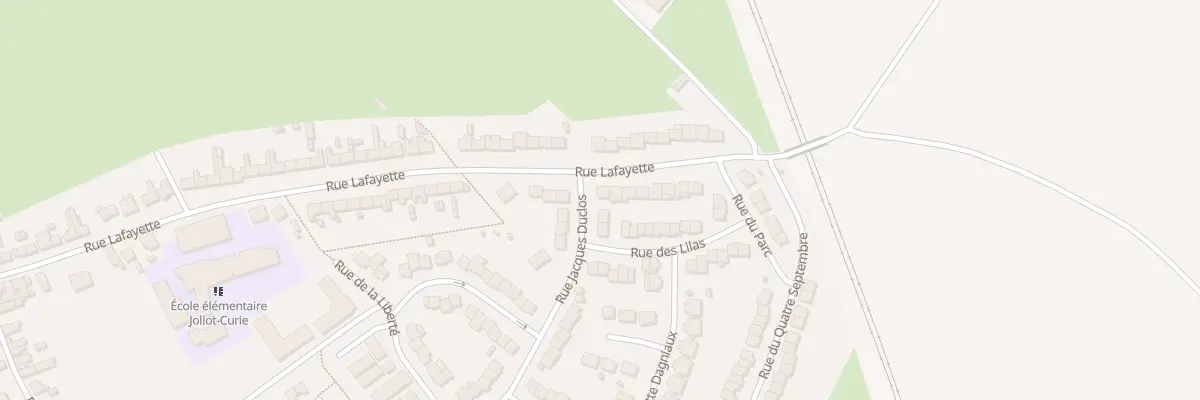 Plan du 48 Rue Lafayette à Iwuy
