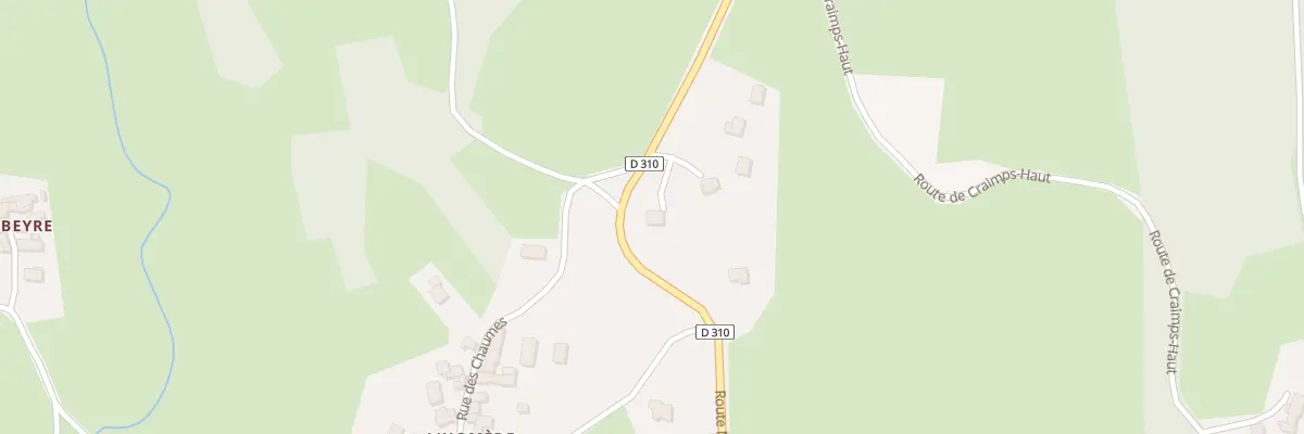 Plan du 5371 Lhomede à Sallèdes