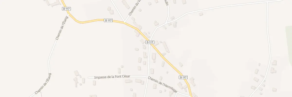 Plan du 4 Che du Pompierre à Serbannes