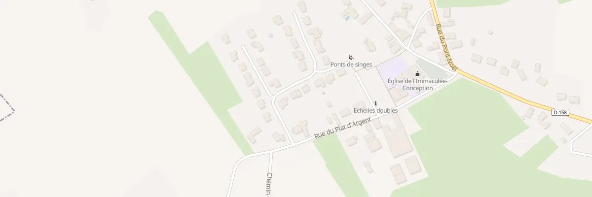 Plan du 4 Rue des Alouettes à Sars-et-Rosières