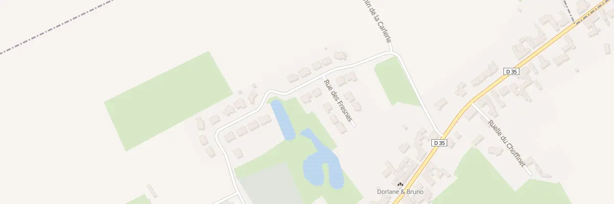 Plan du 12 Rue des Saules à Brillon