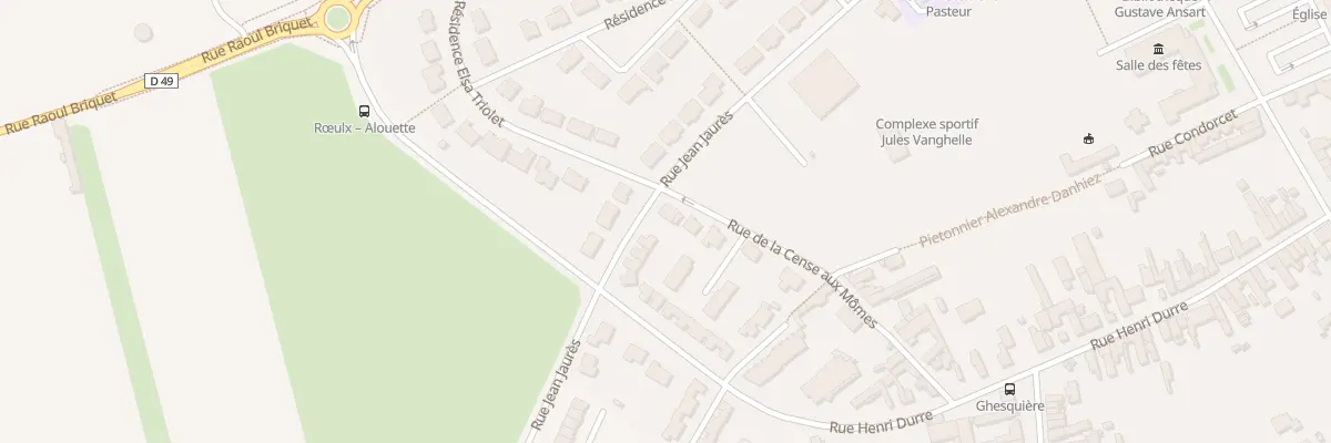 Plan du 19 Rue de la Cense aux Mômes à Rœulx