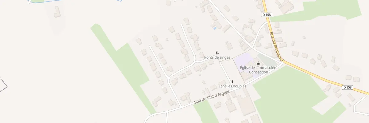 Plan du 7 Rue des Alouettes à Sars-et-Rosières