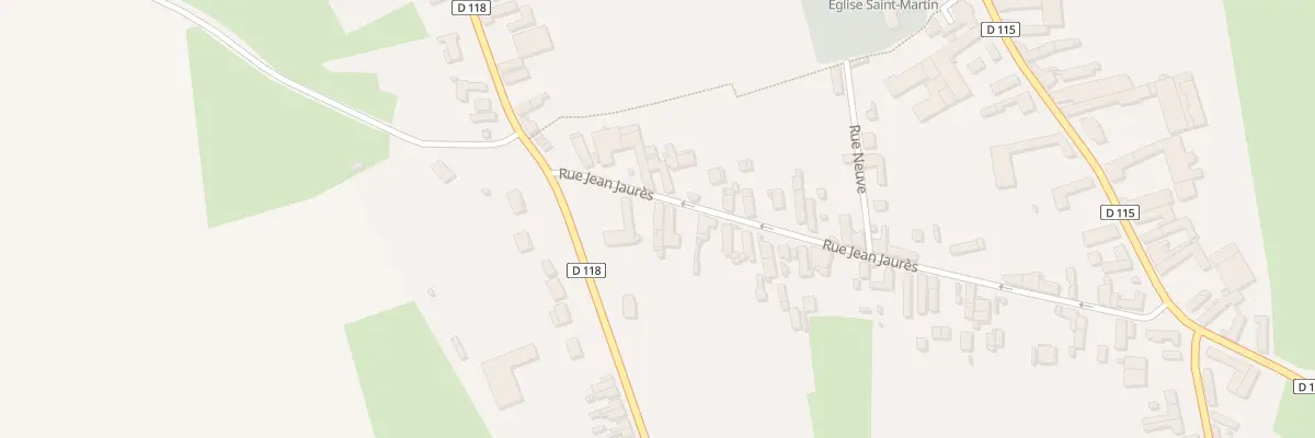 Plan du 57 Rue Jean Jaurès à Cattenières