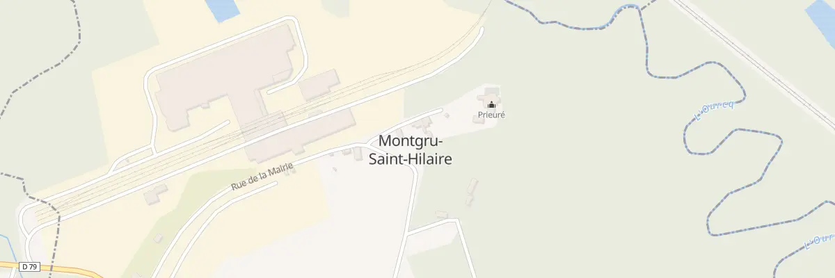 Plan du 6 Rue de l’Eglise à Montgru-Saint-Hilaire