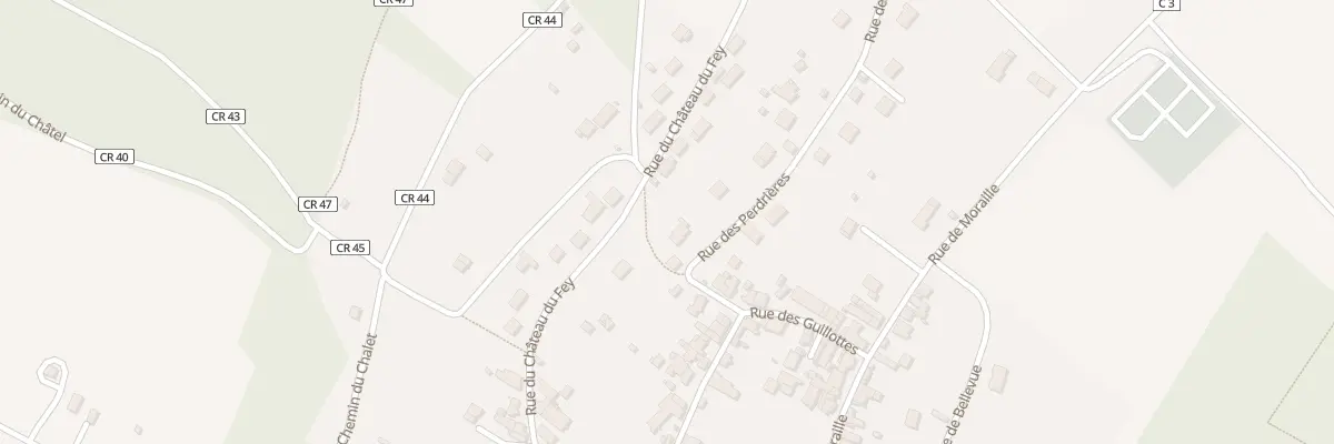 Plan du 5 Rue des Perdrieres à Villecien