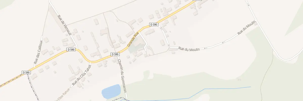 Plan du 1 Rue de l’Eglise à Coucy-la-Ville