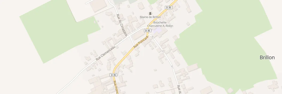 Plan du 7 Rue Poincare à Brillon