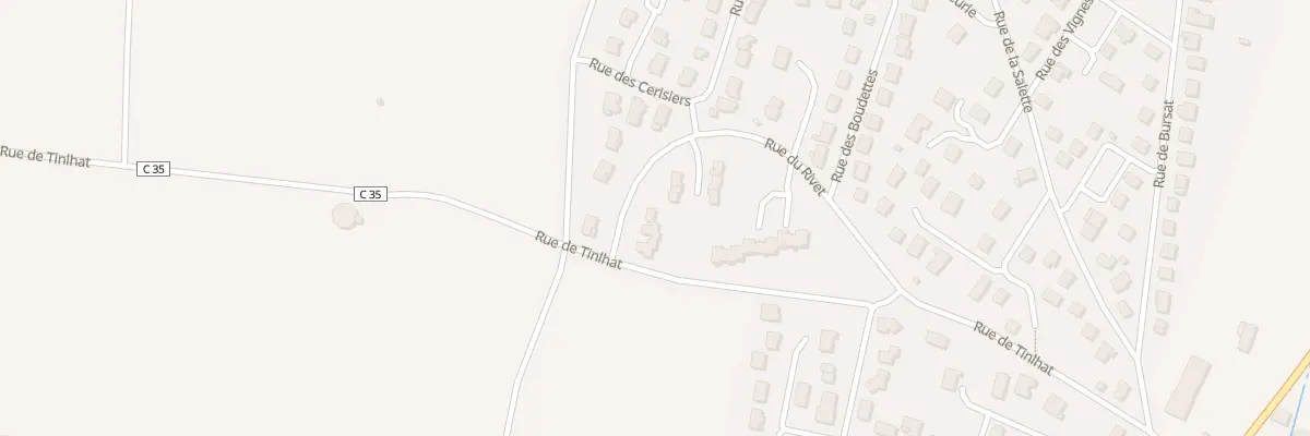 Plan du 6 Rue du Rivet à Billom