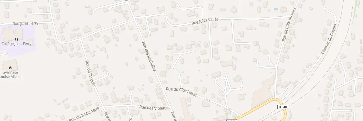 Plan du 26 Rue du Clos Fleuri à Brassac-les-Mines