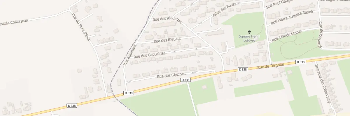 Plan du 19 Rue des Capucines à Beautor
