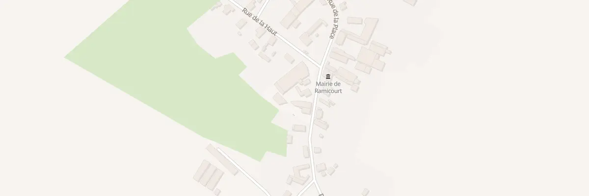 Plan du 4 Rue des Buttes à Ramicourt