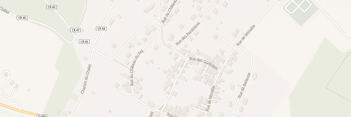 Plan du 7 Rue des Guillottes à Villecien