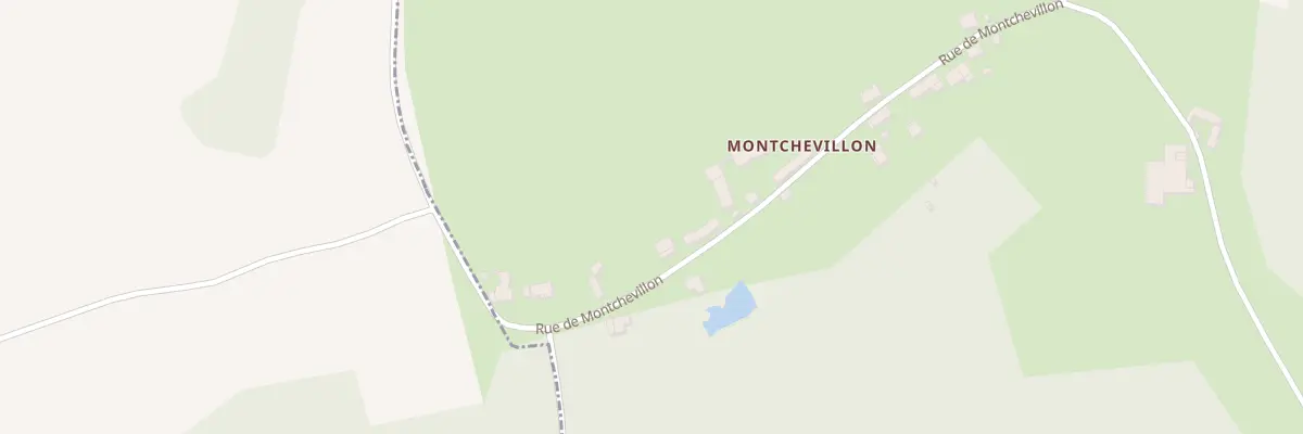 Plan du 14 Rue de Montchevillon à Oulchy-la-Ville