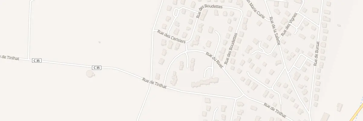 Plan du 10 Rue du Rivet à Billom