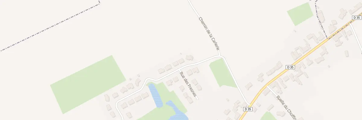 Plan du 25 Rue des Saules à Brillon