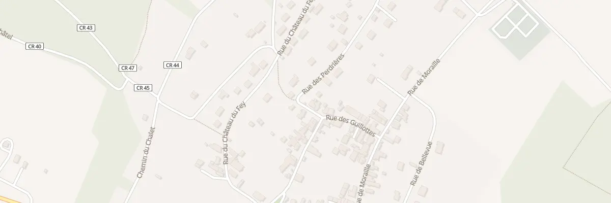 Plan du 14 Rue des Guillottes à Villecien