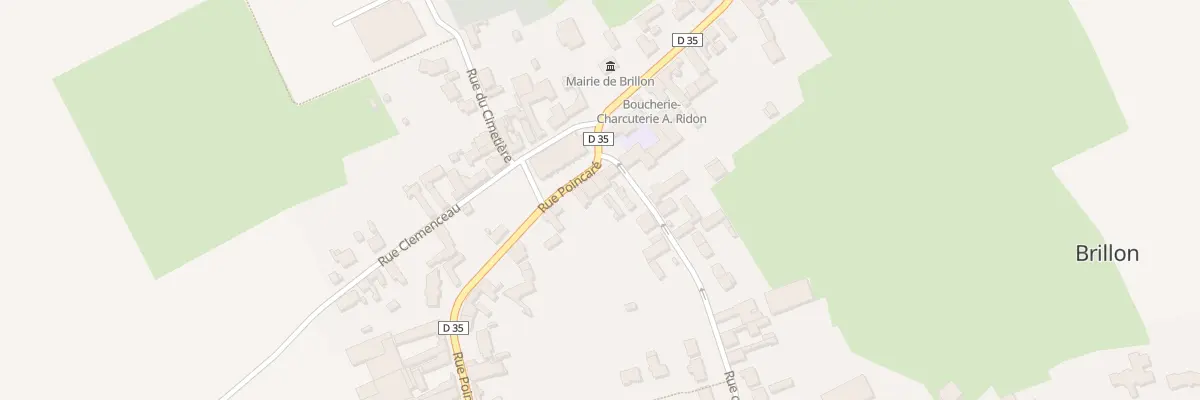 Plan du 5 Rue Poincare à Brillon