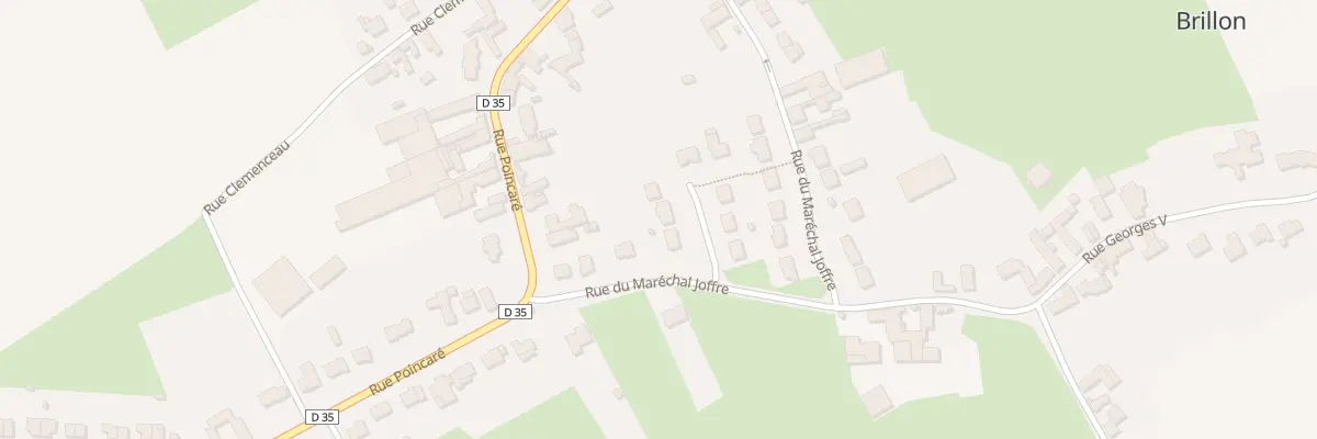 Plan du 3 Rue des Muriers à Brillon